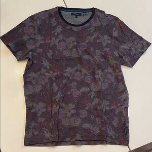 Ted Baker Multicolor Floral Men's Tee Large